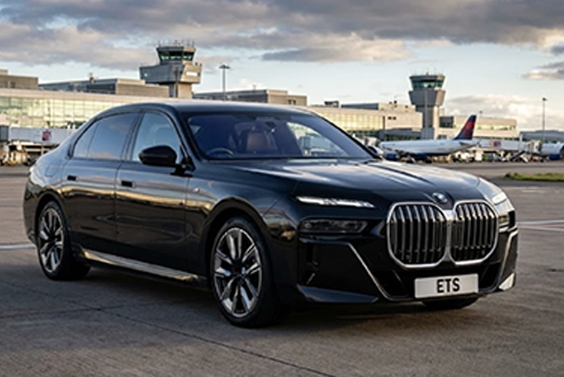 bmw 7 series bmw 7 series at edinburgh airport